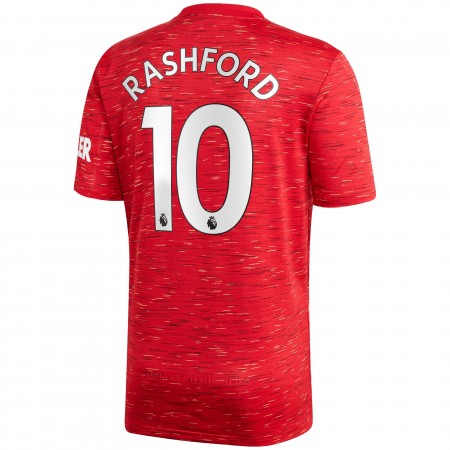 Manchester United Marcus Rashford 10 Thuisshirt 2020-21 Manchester United Marcus Rashford 10 Thuisshirt 2020-21